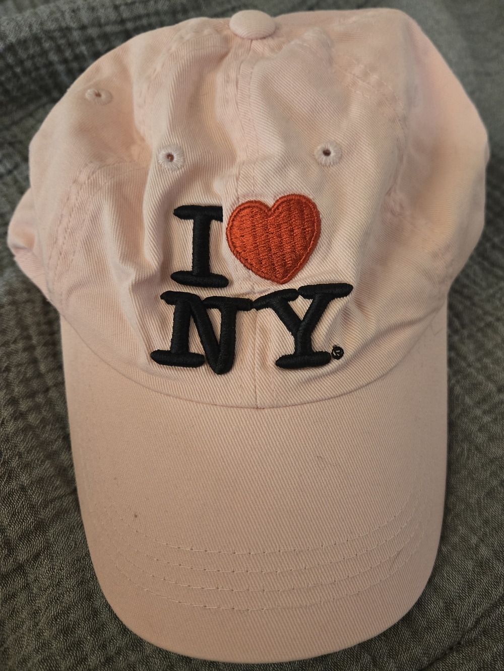 I Love NY Pink Baseball Cap